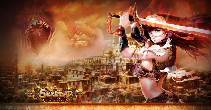 mmorpg Silkroad Mobile official launch