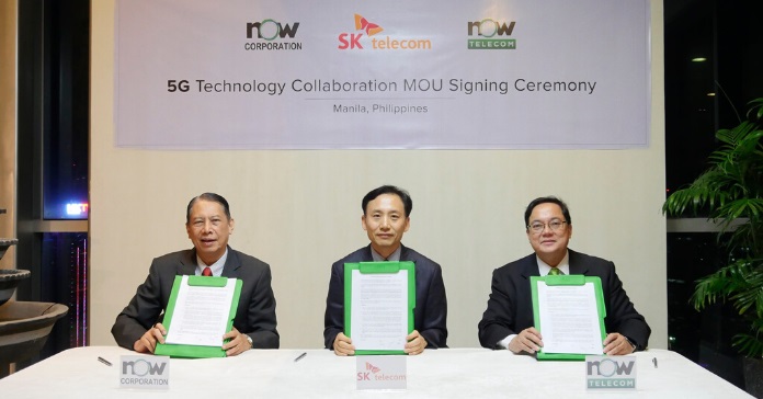 Now Corp SK Telecom 5G
