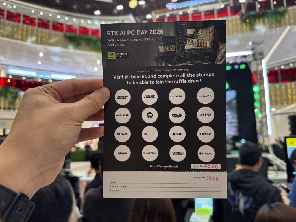 RTX AI PC Day 2026 Raffle Draw